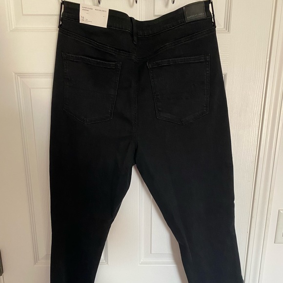 Brand New Black Size 16 Long American Eagle - Picture 7 of 8